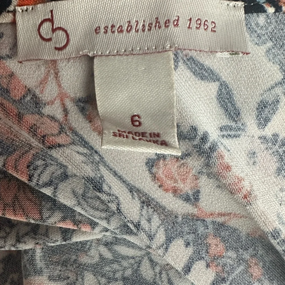 EST. 1962 Multi Color‎ Floral Print Dress, Size 6 - Picture 9 of 9